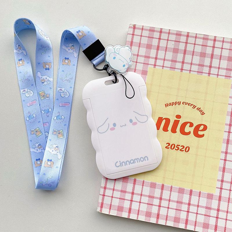 

Sanrio Hello Kitty Cinnamoroll Melody Lanyard For Keys Id Card Bus Gym Badge Holder Neck Strap Hang Rope Lariat For Mobile Phone
