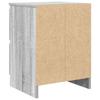 TV Stand Grey Sonoma 40 x 35 x 54 cm Engineered Wood