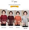Autumn/Winter Knit Cardigan & Sweater Coat Set for Middle-Aged Women - Ideal for Mother-in-Law Wedding Banquet