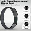 Original 1:1 Wristband For Amazfit Helio Strap Sport Nylon Loop Armbands Replacement Bracelet Correa Amazfit Helio Accessories