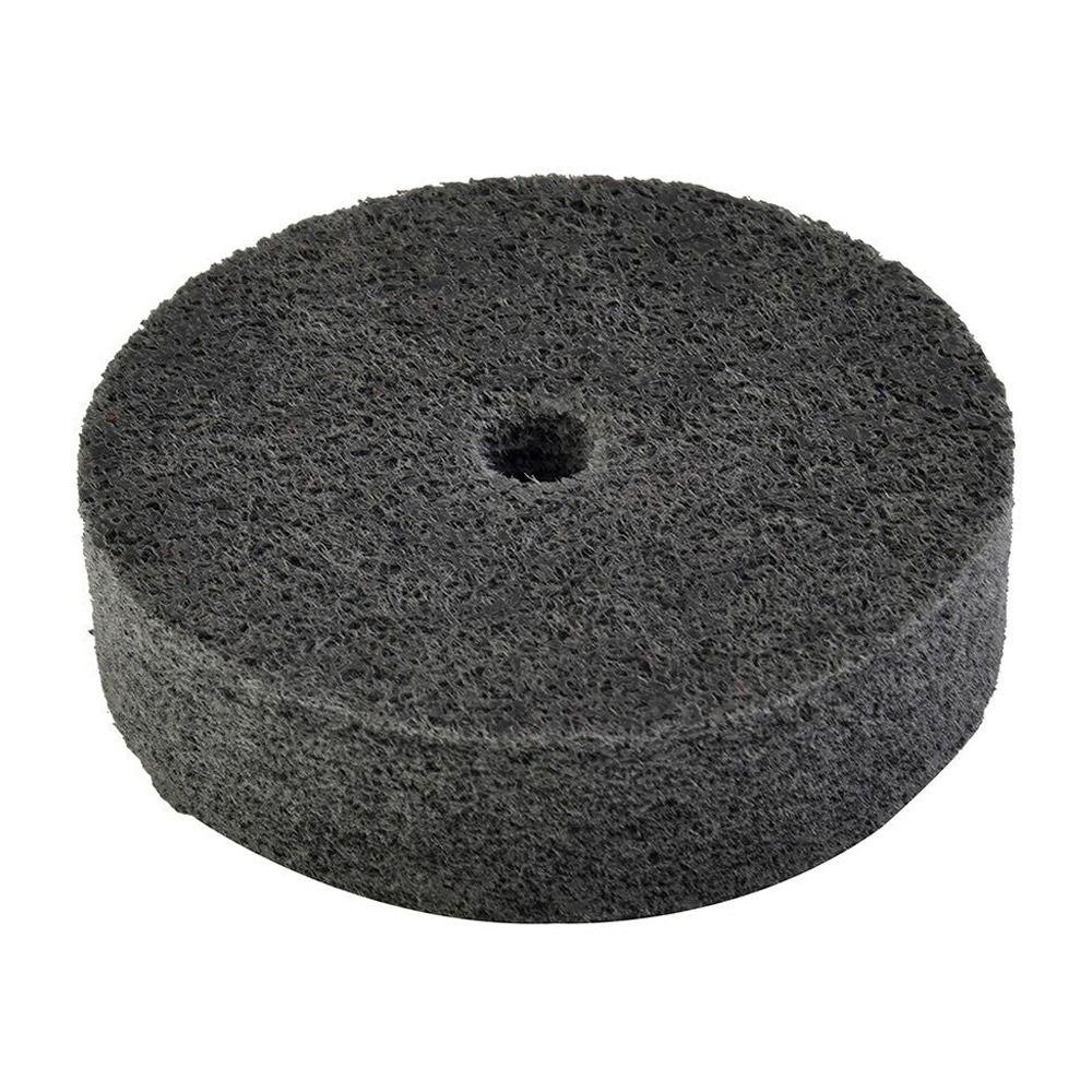 Anti-clogging 3-inch Grinding Polishing Wheel Bench Grinder Nylon Polisher Pad Fiber Buffing Wheel