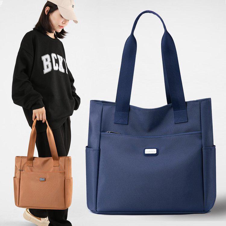 2024 Große Nylon-Oxford-Schultertasche für Damen