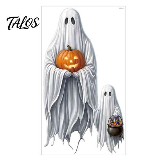 Removable Wall Decals for Kids Room Halloween Ghost Window Stickers, PVC Decals, Peel And Home Decor Stick Self-Adhesive Stickers Holiday Party