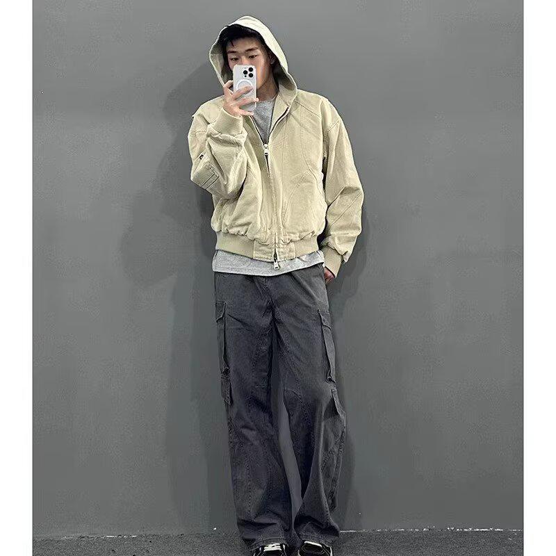 Harajuku Trendy Artistic Versatile Double-Layer Jacket