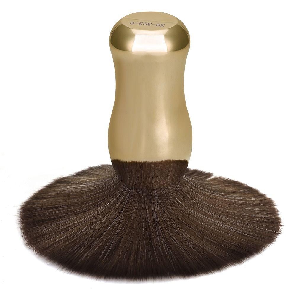 Duster Salon Hair Sweep Brush with Handle Hair Cutting Brush Durable Neck Duster Brush  Barber