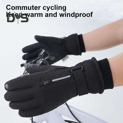 Kış Kayak Eldivenleri Su Geçirmez Dokunmatik Ekran Termal Eldivenler Rüzgar Geçirmez Soğuk Hava Sıcak Eldivenler Erkekler Kadınlar Kayak Bisiklet