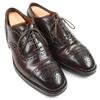 Great ALDEN Leather shoes 5160 special order Soul cap toe semi-brogue imens 6.5 Used