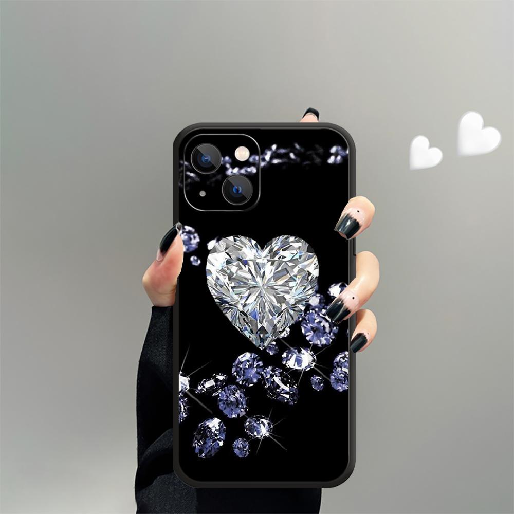 Diamond Gems Fashion Art Phone Case For iPhone Samsung Galaxy Redmi Xiaomi Oppo OnePlus Note S A 7 8 9 10 11 12 13 14 20 21 22 23 53 54 Pro Plus Ultra