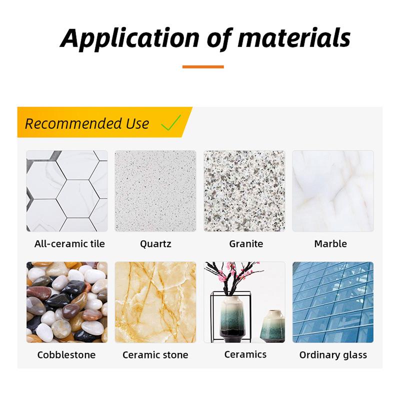 Diamond Coated Core Hole Saw Drill Bit Set 10Pcs For Tile Glass 3/4/5/6/8mm For Tile Ceramic Glass Dremel Accessories