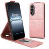 For OnePlus Nord 5 5G Stand Case Magnetic Clasp Vertical Flip Leather Phone Cover with Card Holder