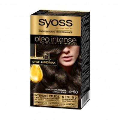 Cyos Hair Color Oleo Intense Natural Brown 4-50 1 Set