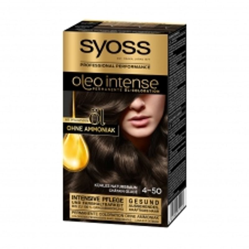 

Cyos Краска для волос Oleo Intense Натуральный коричневый 4-50 1 набор