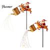 Solar Santa Watering Can Lights Light, Christmas Garden Stake Outdoor Decorative LED Pathway Light for Festive Front Yard Lawn Patio Decor Energy