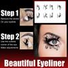 Halloween Eyeliner Sticker Horror Spider Bat Decorative Eyeliner Eyeshadow Fashion Party Makeup Tools Creative Party Makeup