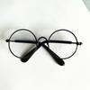 Pet Fashion Round Sunglasses for Cats & Dogs - 9cm Cotton Doll Accessories