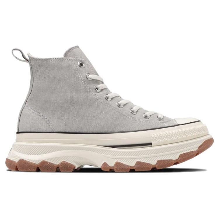 Converse All Star Trekwave Hi Versatile High-Top Canvas Sneakers Unisex Sneakers Gray White 31308930