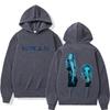 Karol G Album No Me Arrepiento De Sentir Tanto Print Hoodie Men Women Fashion Harajuku Loose Sweatshirts Tops