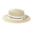 M-standard Flat-topped Straw Hat Retro Joker Beach Sun  Hat in Summer Beanies for Men