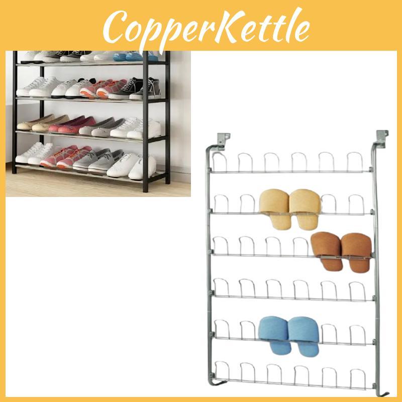Multilayer Metal Shoe Cabinet For Indoor Storage And Space Optimization In Living Spaces