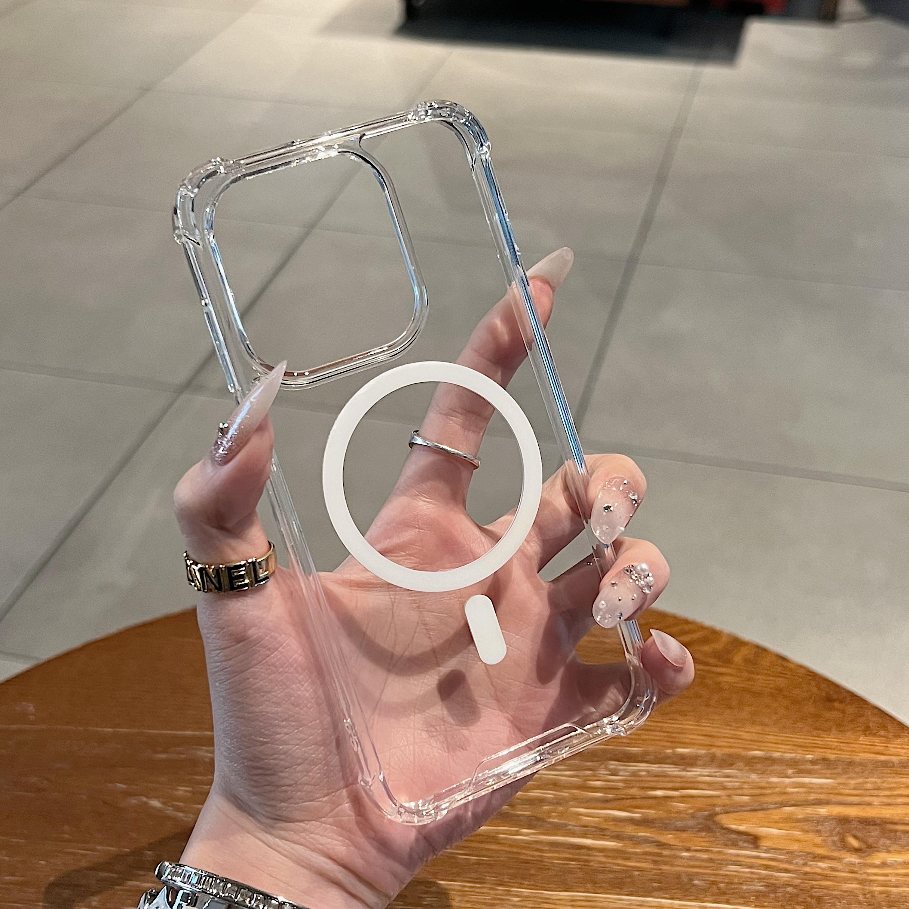 Crystal Clear Transparent Hard Phone Case for Oppo Find X9 X8 Pro Soft Bumper Anti Drop Wireless Charger Protection Cover Funda OPPO Find X8 чистый