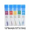 15pcs Anti-Jumping Sewing Machine Needles Regular Point Steel Anti-Jumping Needles All-Purpose Flat Shank