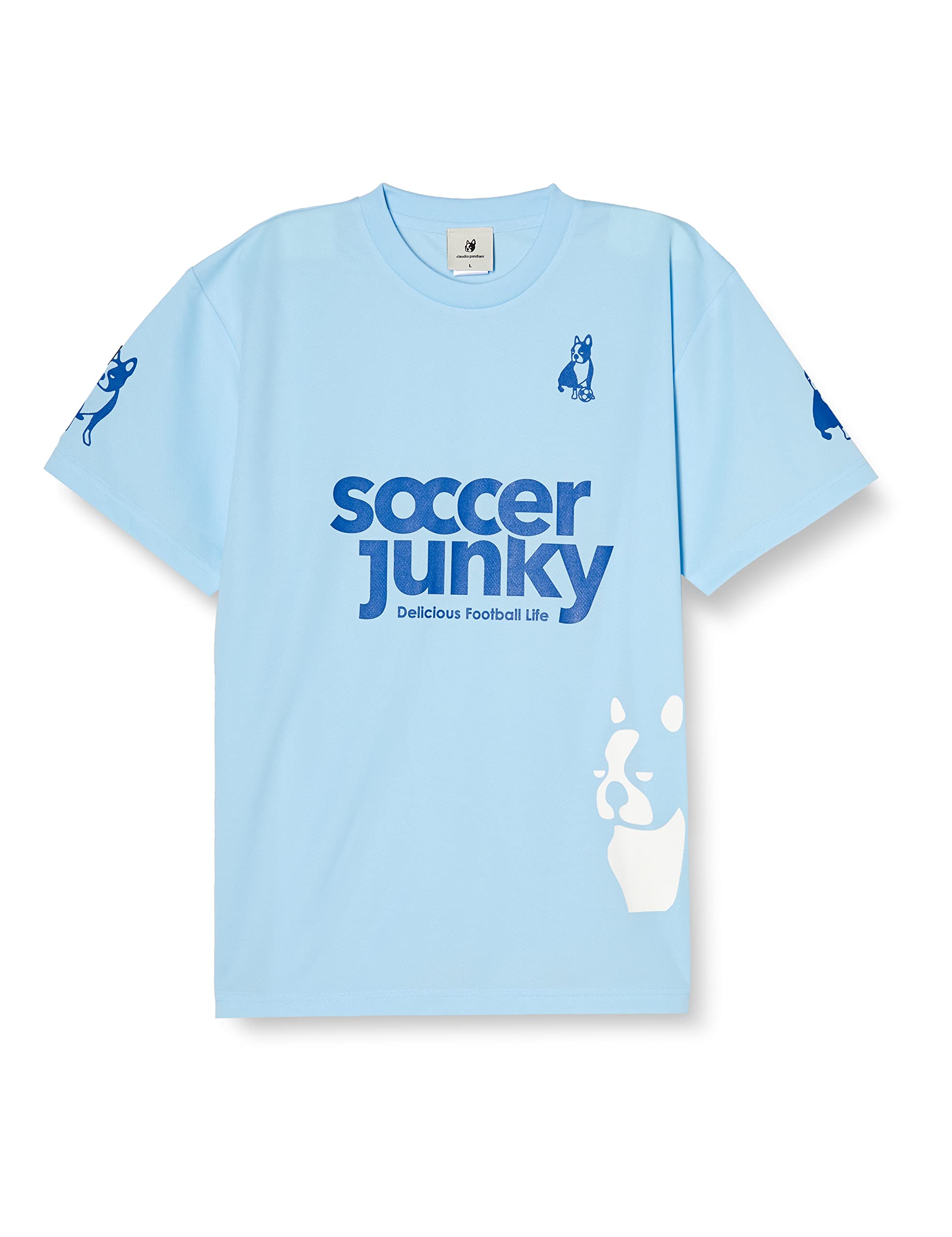 

SJ0699 Небесно-голубая футболка XL [Soccer Junkie]