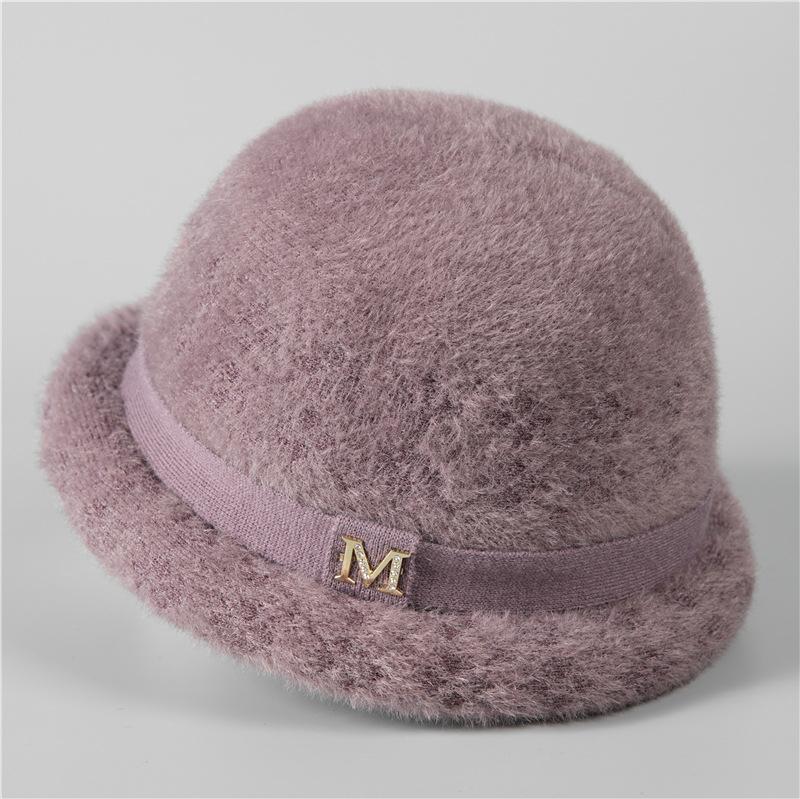 HatsWomen's autumn and winter versatile, fleece thickened winter beanie pot hats