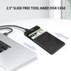 Hard Disk Box USB3.0/Type C 3.1 Hard Disk Case 2.5inch HDD External Enclosure Hard Drive Disk Box External HDD Case for PC