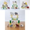 Wooden Animal Balance Stacking Blocks For Kids Educational Parent Child Play