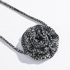 Korean Style Flower Clavicle Chain Wave Point Leopard Print Chocker Vintage Chiffon Necklace  Party