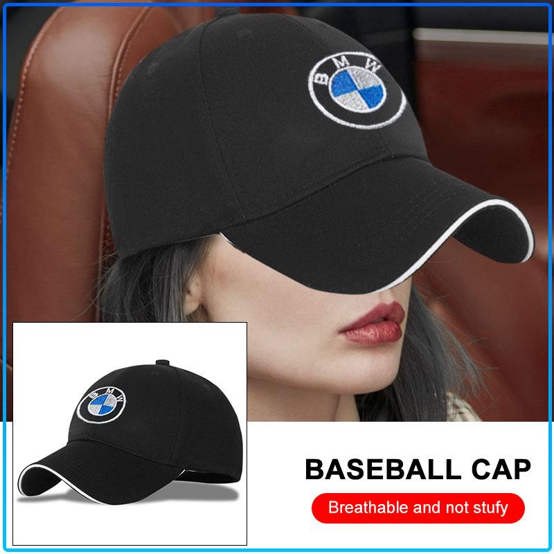For BMW E60 E46 E39 E38 E90 E36 F30 E30 E31 E34 F10 F20 E87 E92 E91 E53 E70 X1 X5 X3 X6 Fashion Men Women Car Decoration Baseball Cap Car Logo Sun Hat