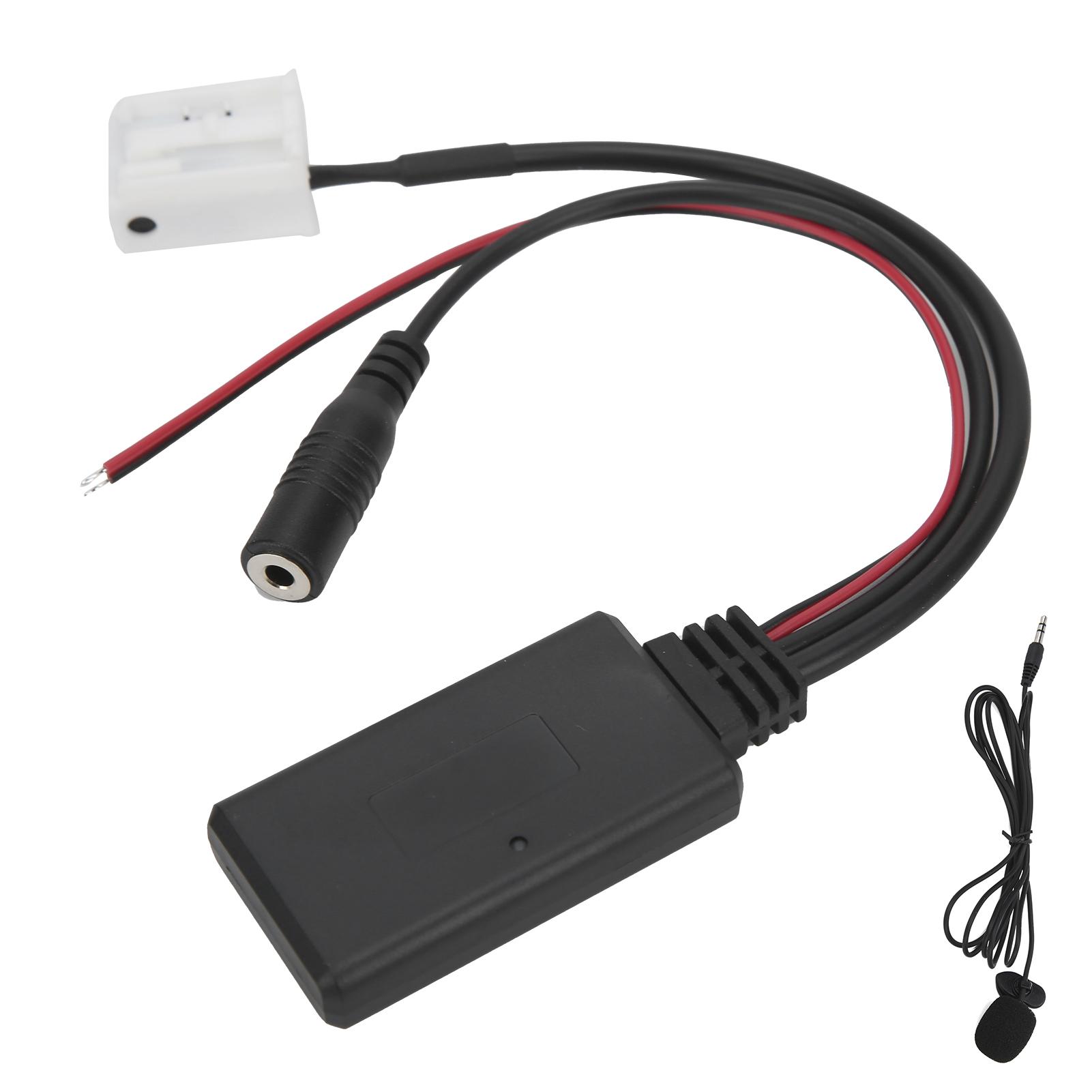 

12-контактный Bluetooth AUXIN адаптер с микрофоном для громкой связи смартфона, подходит для RCD210 RCD300