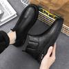 Fashion Winter Men's Short Cotton Boots Trendy Velvet Warm Men Snow Boots British High-top Men Shoes Tooling Fad Boot Boots Botas Hombre
