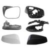 Auto Rear Heated Mirror Glass Cover Frame Turn Signal Light Bottom For Toyota RAV4     2024