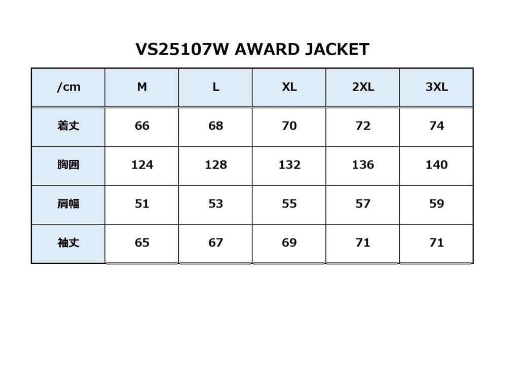 Award Size VS25107W [Vanson] Jacket, Gray/Black, L,
