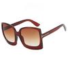 Fashion Trend Oversized Square Women's Sunglasses Daily Vacation Atmosphere Casual Accessories