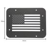 Car Spare Tire Carrier Delete Filler Plate Cover Tailgate Vent Guard Frame For Jeep Wrangler JK 2007-2017