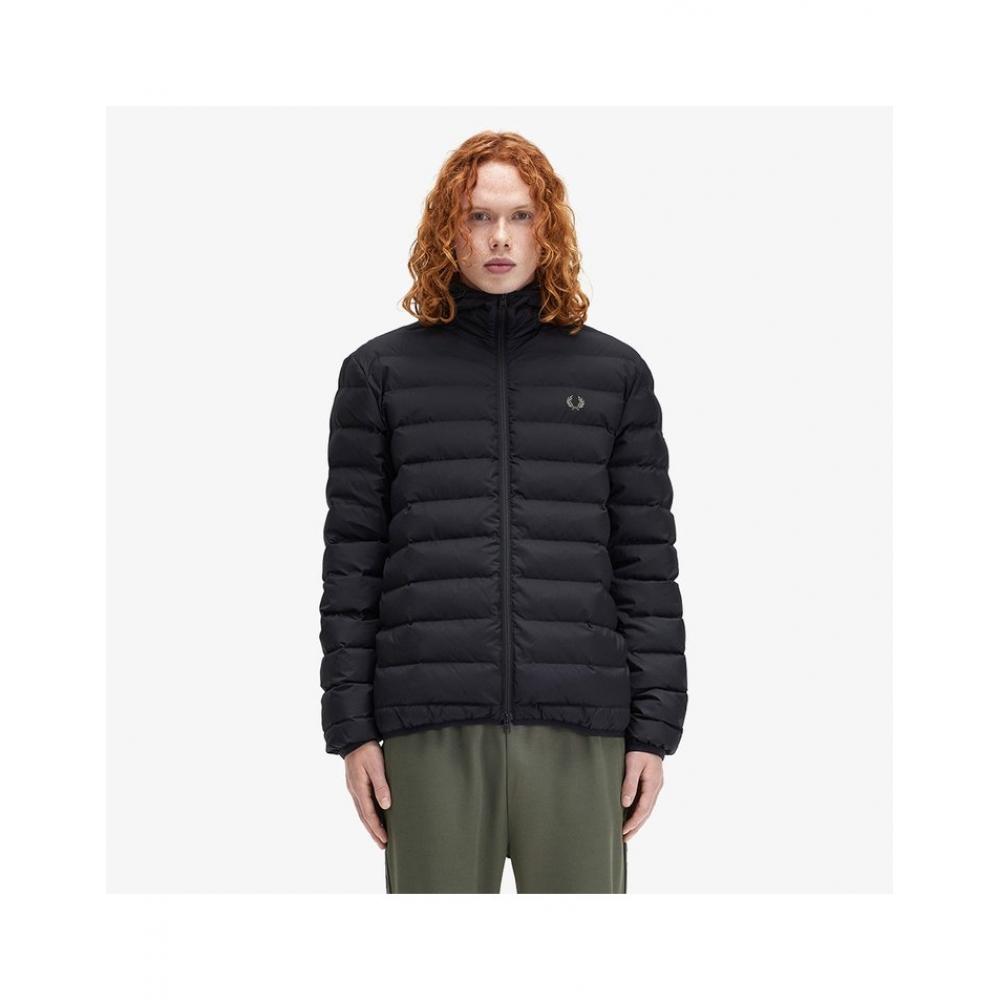 

Fred Perry Hooded Insulated Jacket Black Afpm2438553 102 M