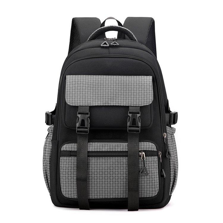 Primary School Student Backpack for Women Outdoor Sports and Leisure Travel Backpack Multi-layer Storage Junior and Senior High School Backpack