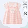 Bestseller Mädchen Sommerkleid mit kurzen Ärmeln aus Baumwolle - Stilvolles Prinzessinnen-Outfit für Kleinkinder