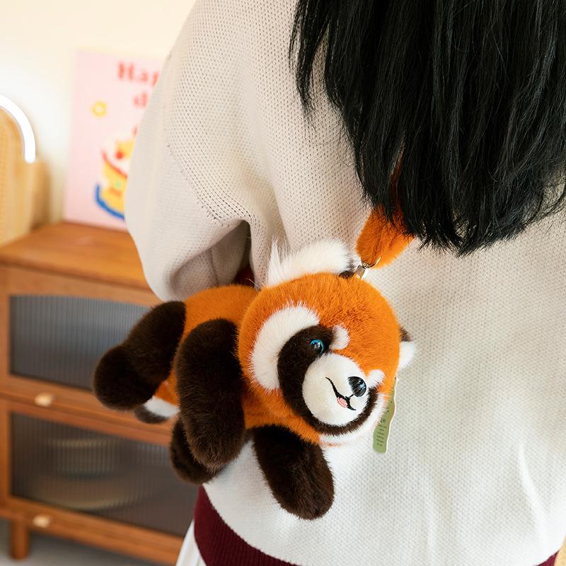 New Jungle Animal Toys Cute and Naive Panda Plush Doll for Children's Simulated Animal Skin