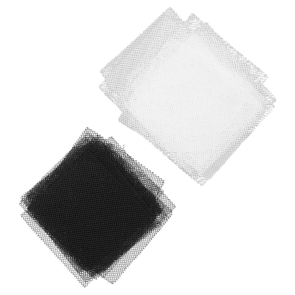 30Pcs Lightweight Eye Mesh Sheet for Mask Making Clear Visibility Mesh Fabric for Cosplay Costume DIY Crafts Stage Performance
