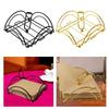 Square Shape Metal Napkin Holder Flat Design Iron Art  Tissue Rack  Cafe Setting