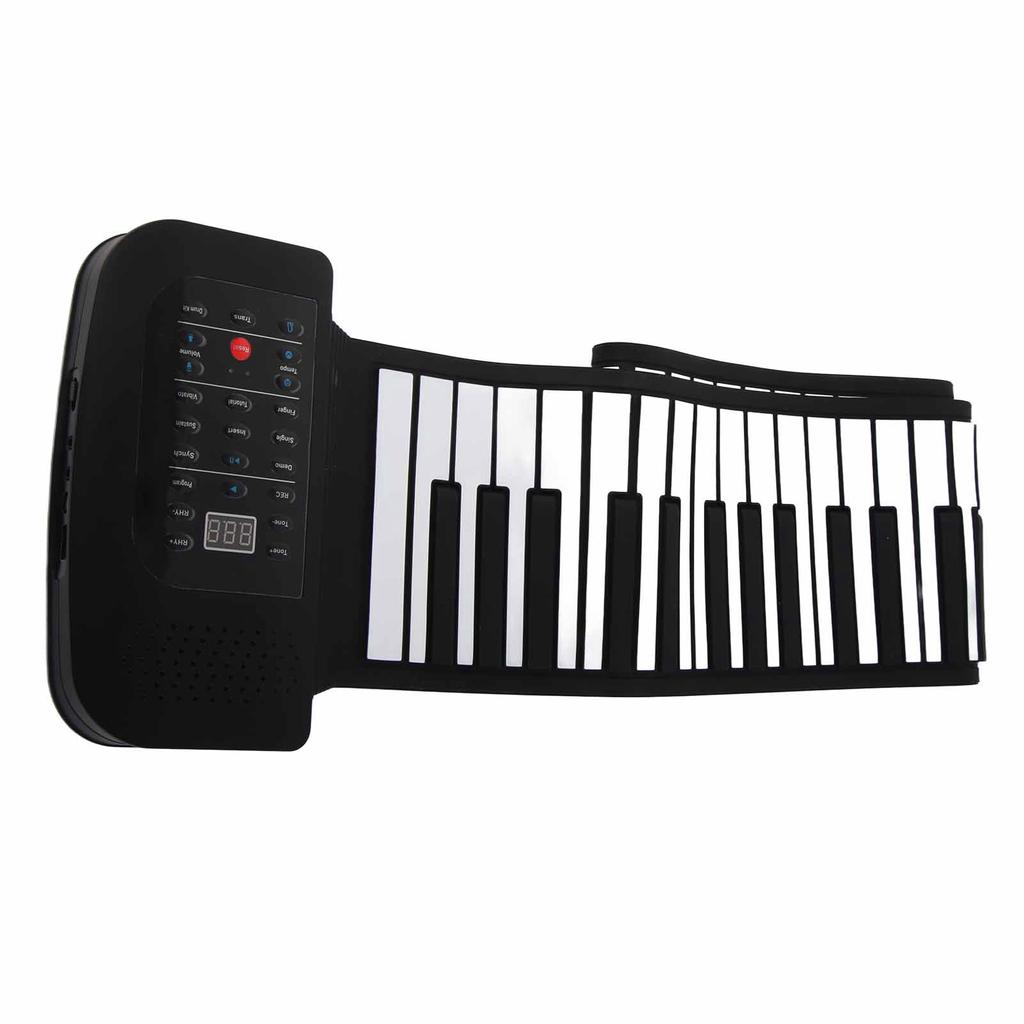 Rollup Piano Silicone 88 Keys Roll Up Piano Keyboards Hand Roll Piano Educational Gifts