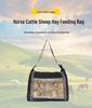 Cross-Border Horse Hay Storage Bag - Wear-Resistant Oxford Cloth Dry Grass Bag for Pets