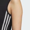 Adidas Originals 3-Stripes Padded Tank Top Women Tops Black JI6860