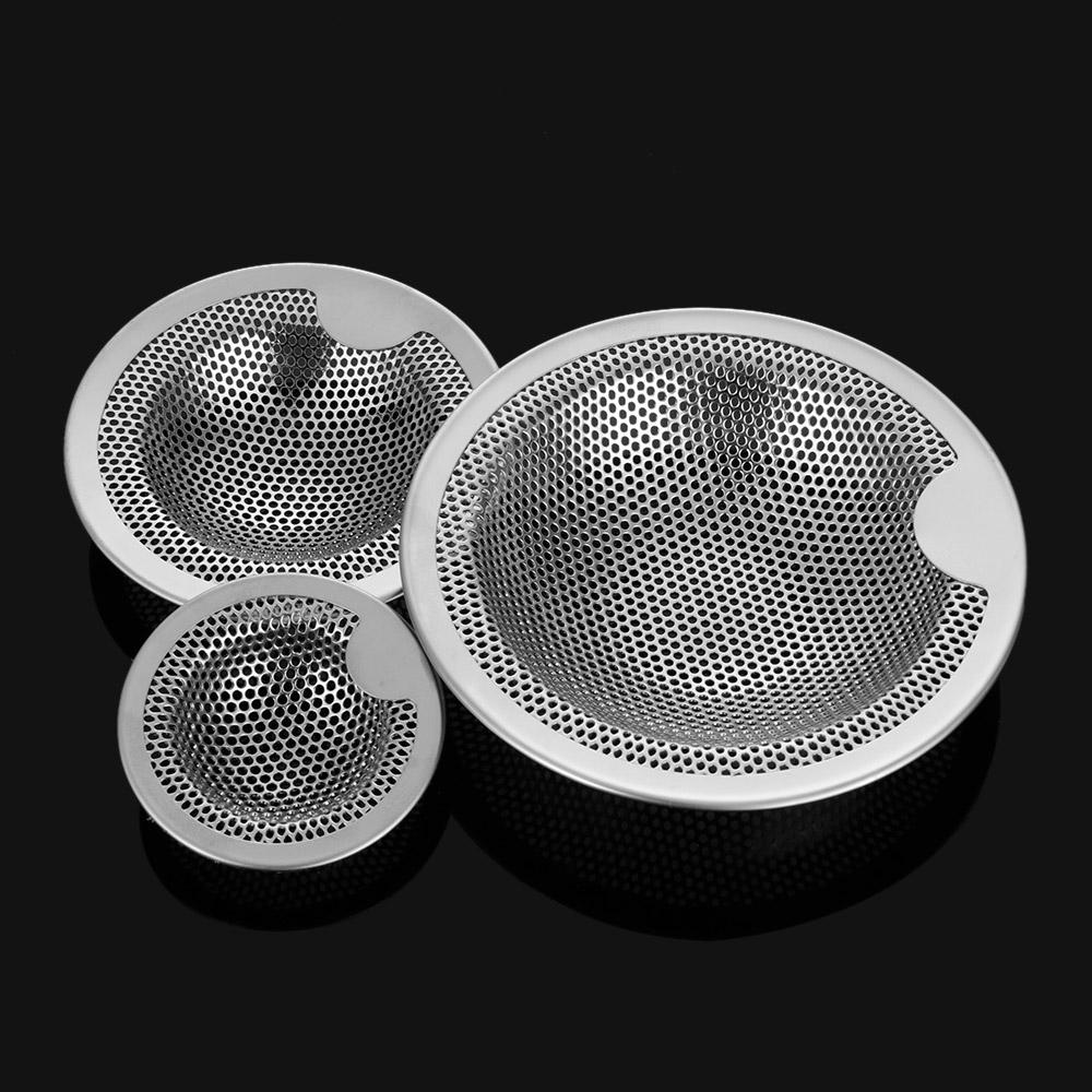Kitchen Stainless Steel Mesh Shape Sink Strainer Drain Filter Washbasin Bathroom Toilet Plumbing Floor Drain Sewer Sink Filter