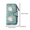 Ragdoll Cat Print Long Zipper Wallet, Large Capacity Card Holder, Unisex Clutch Bag, Fashionable Zipper Coin Purse, Suitable for Daily Use, A Great
