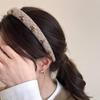 Vintage High Cranium Headbands Elegant Hairpin Hair Hoop  Women Hair Accessories