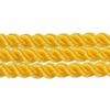 Braided Cord Yellow Ø 4 Mm By the Meter